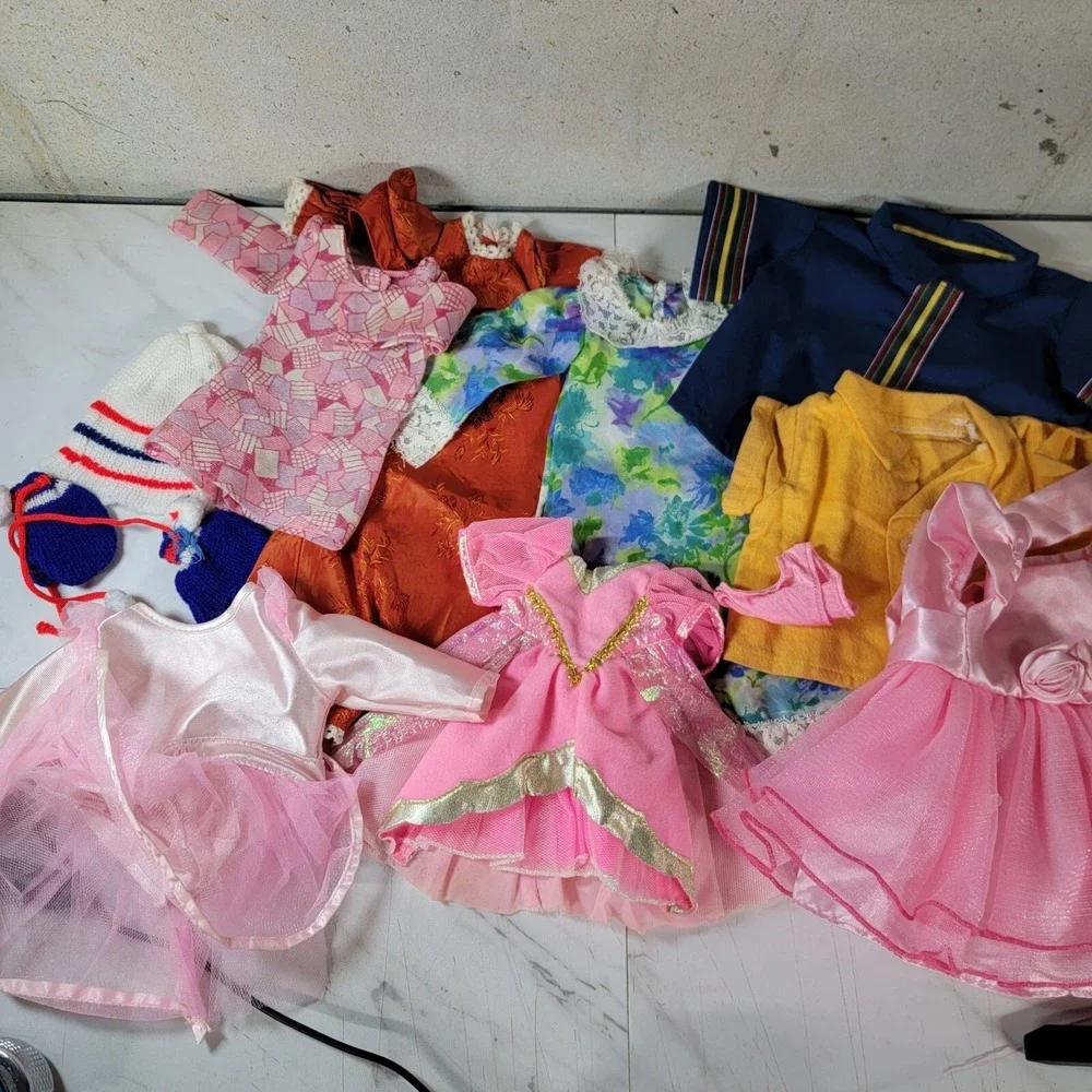 Vintage Doll Clothes Lot Pieces Mixed Sizes Good‎ to Fair Condition Ideal Mattel